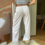 Summer Kawaii Eyelet Embroidery Palazzo Pant image 2