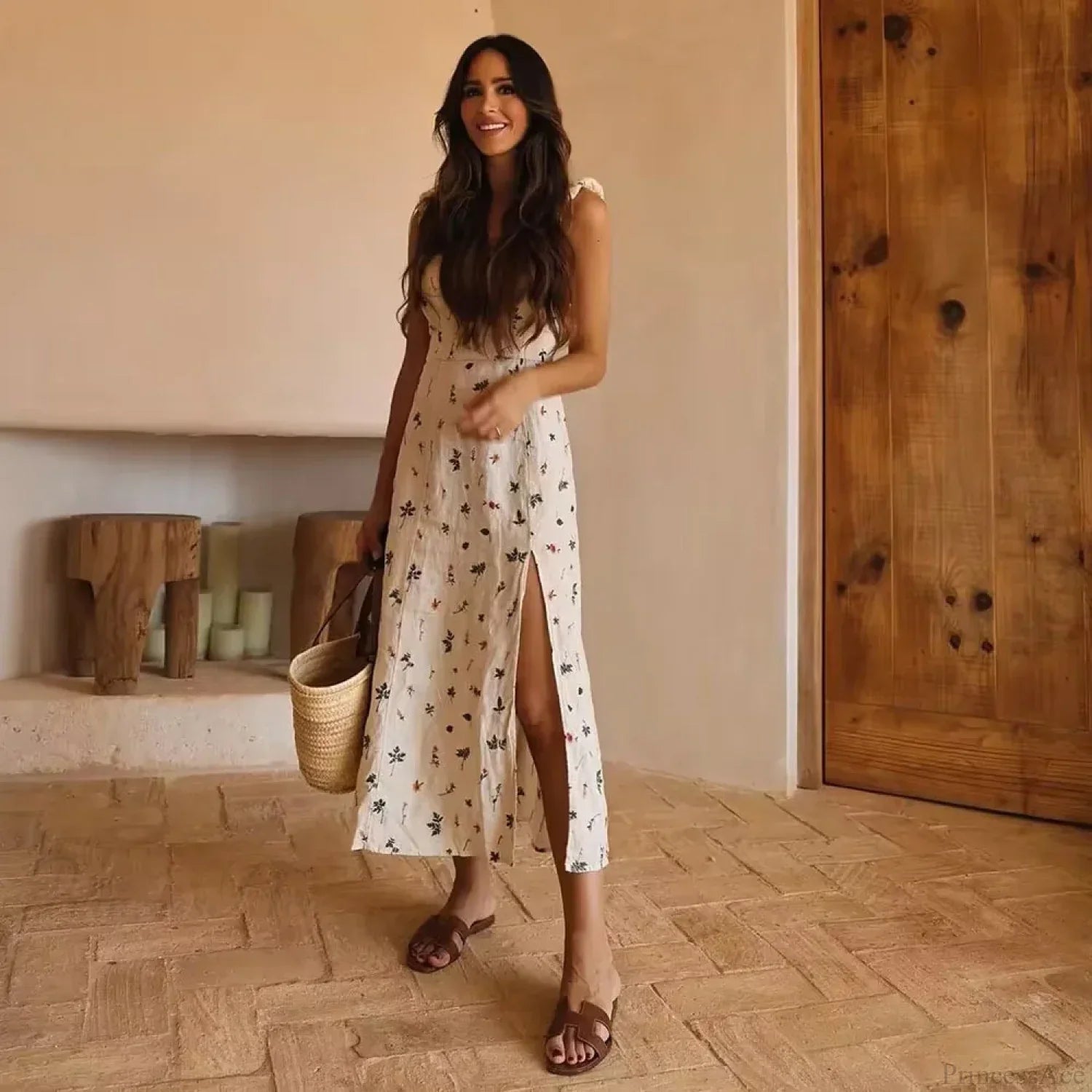 Summer Sexy Backless Sleeveless Long Dress image 4