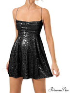Summer Sling Sleeveless Backless Criss Cross Tie Mini Dress image 10