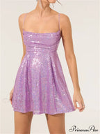 Summer Sling Sleeveless Backless Criss Cross Tie Mini Dress image 8