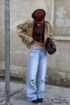 Superior Sense Loose Short Trench Coat image 5