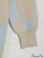 Sweater Gown with Mock Neck Contrast image 12