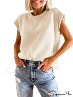 Sweater Sleeveless Vest image 8