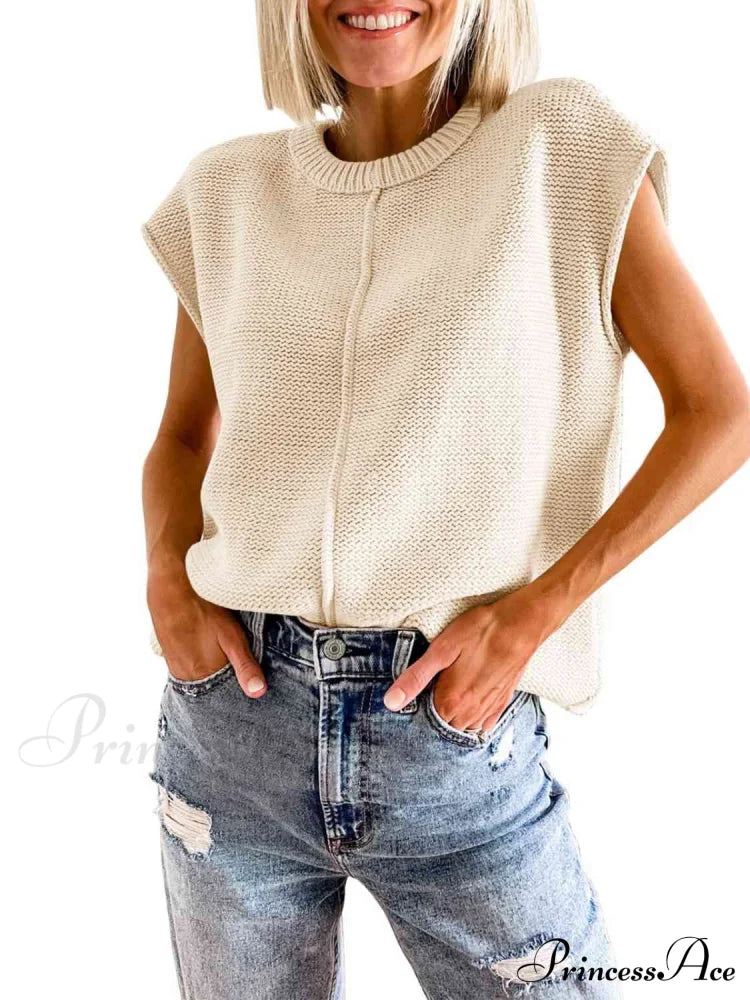 Sweater Sleeveless Vest image 8