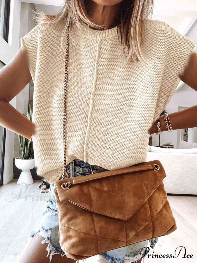 Sweater Sleeveless Vest image 7