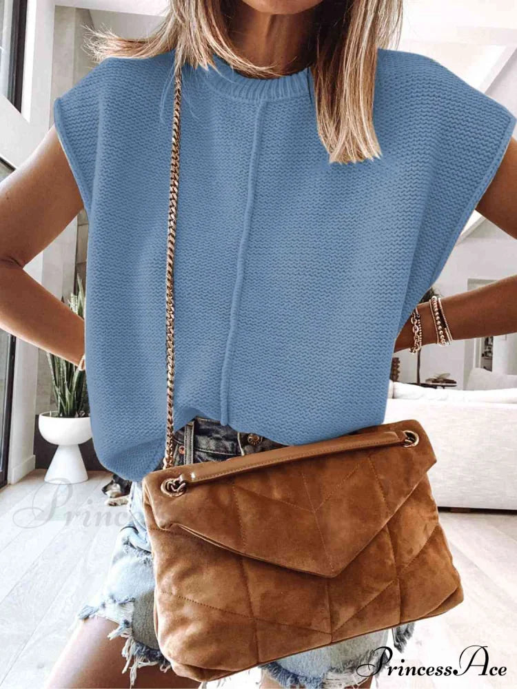 Sweater Sleeveless Vest image 10