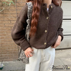 Sweaters Cardigans Warm Casual Arrival Solid Knitwear Loose Coat image 11