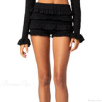 Sweet Knit Layered Casual Short image 7