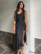 Swinging Neck Straps Maxi Dress image 2