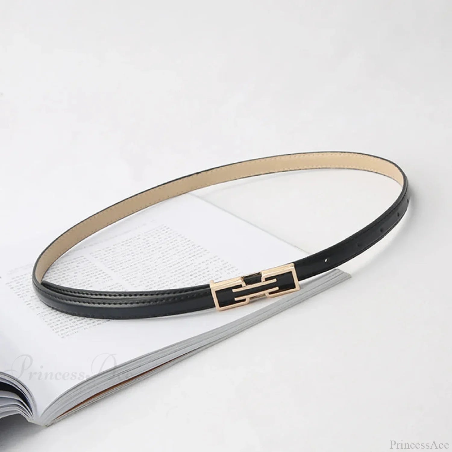 Synonyms: Gothic - medieval, Leather - hide, Pin - peg, Buckle - clasp

PU medieval hide peg clasp Belt image 8