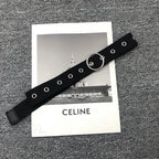 Synonyms: Gothic - medieval, Leather - hide, Pin - peg, Buckle - clasp

PU medieval hide peg clasp Belt image 12
