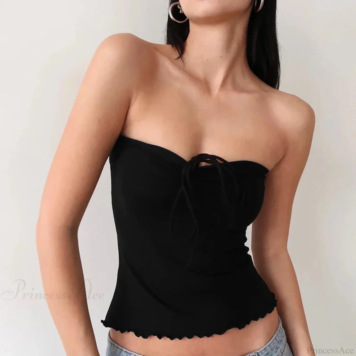 SYW 2000s Backless Crop Top image 1