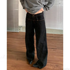 Tall Waist Antique Gothic Denim Pant image 6