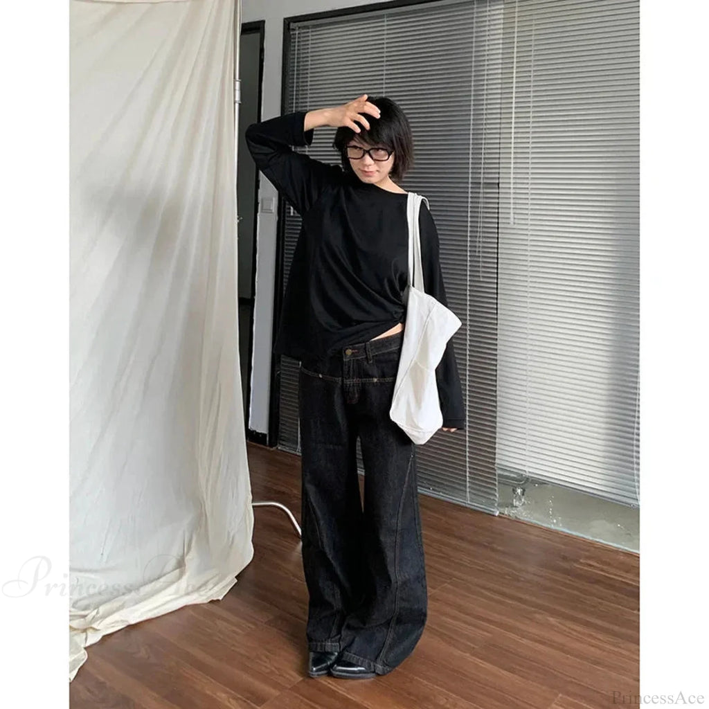 Tall Waist Antique Gothic Denim Pant image 2