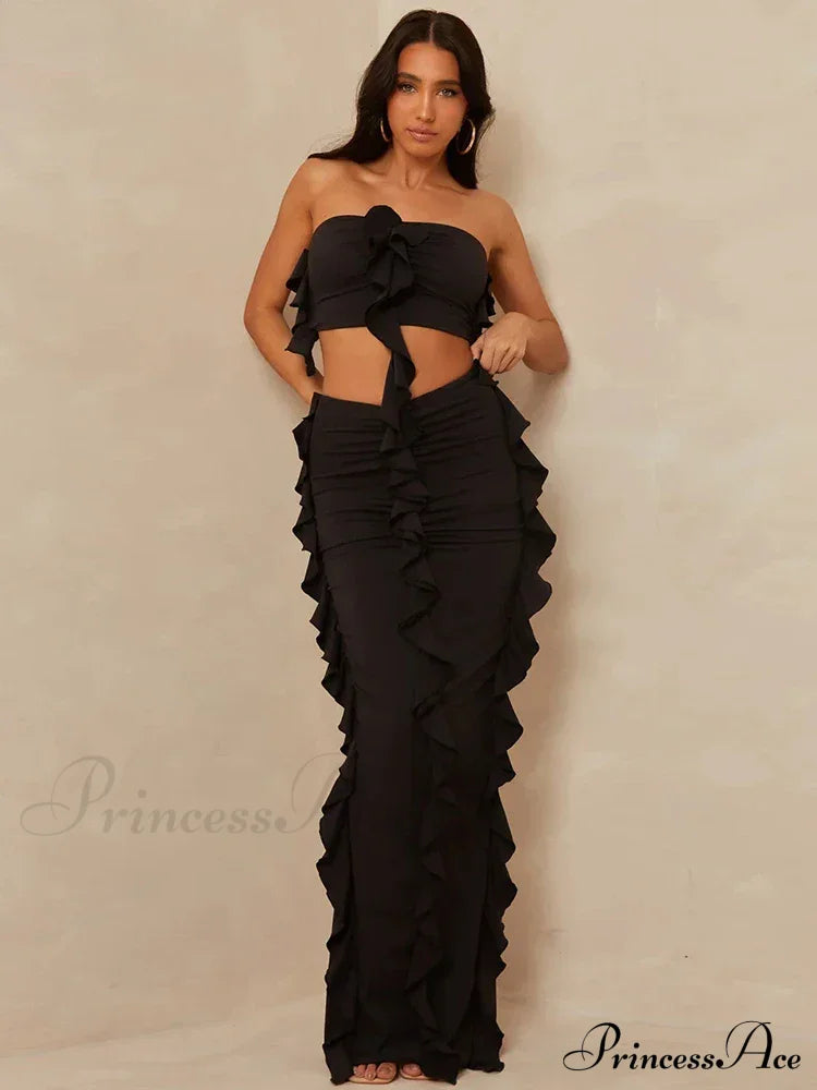 Tassel Birthday Party Outfits Maxi Dress image 4