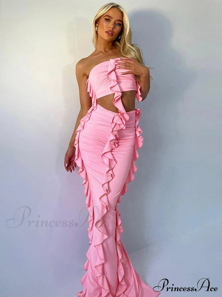 Tassel Birthday Party Outfits Maxi Dress image 2