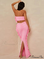 Tassel Birthday Party Outfits Maxi Dress image 3