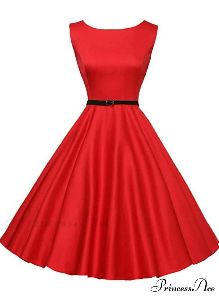 Simple Sleeveless A-Line Mini Dress image 2