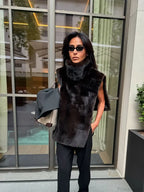 Thicken Warm Sleeveless Vest Coat image 3