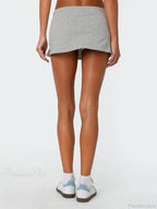 Tie Waist Side Slit Pencil Skirt image 6