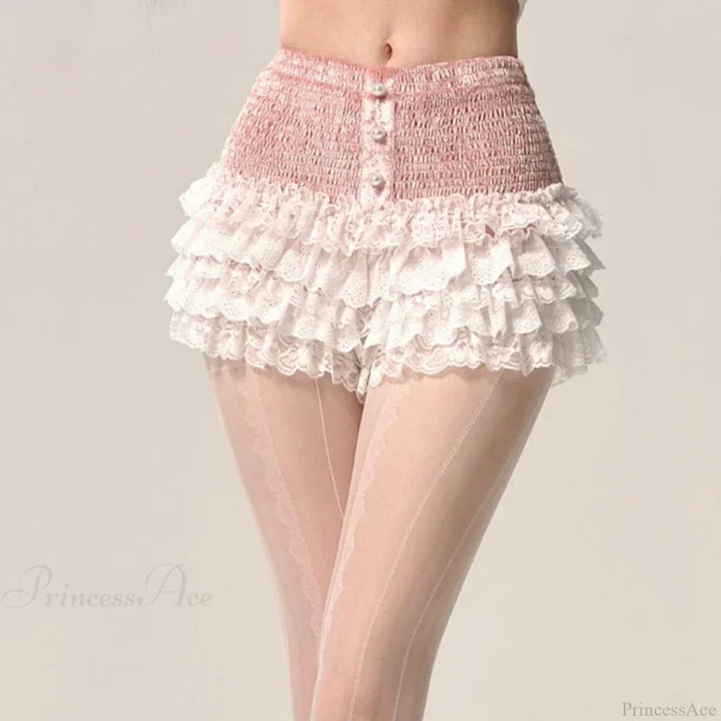 Tiered Lace Cake Pettipants Skirt image 5