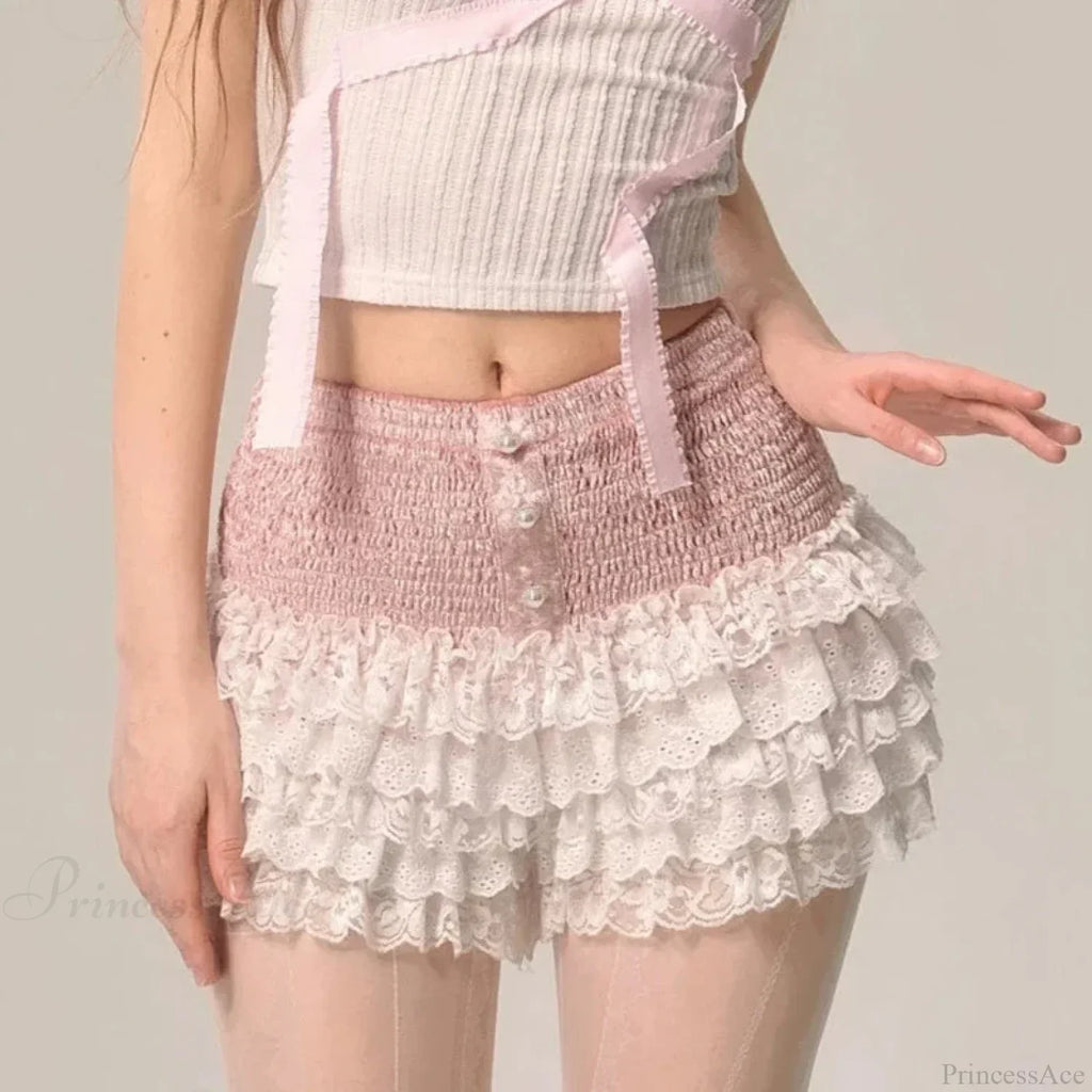 Tiered Lace Cake Pettipants Skirt image 6
