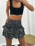 Tiered Ruffled Fairy Style Skirt image 2