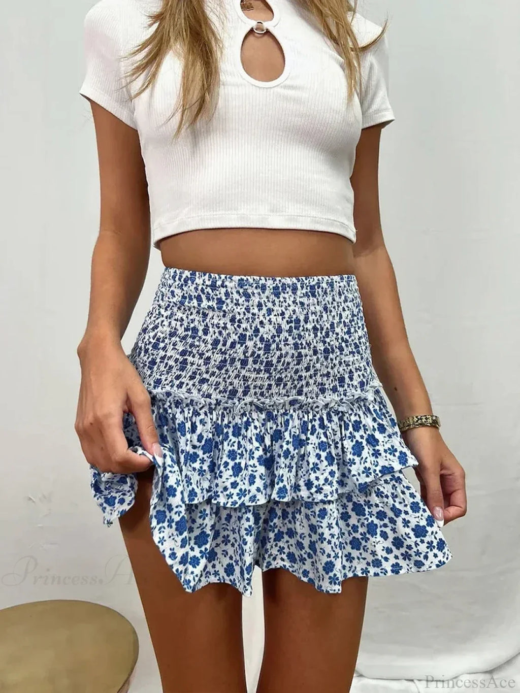 Tiered Ruffled Fairy Style Skirt image 3
