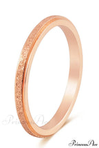 Titanium Steel Minimalist Simple Closed Rings image 5