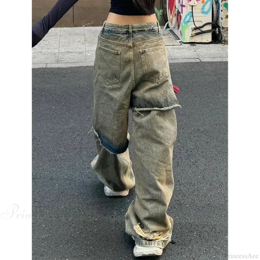 Torn Empty Dark Harajuku Pant image 3