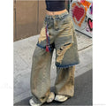 Torn Empty Dark Harajuku Pant image 1