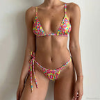 Triangle Swimsuit Women Sexy Bikinis Set Bikini Set image 3