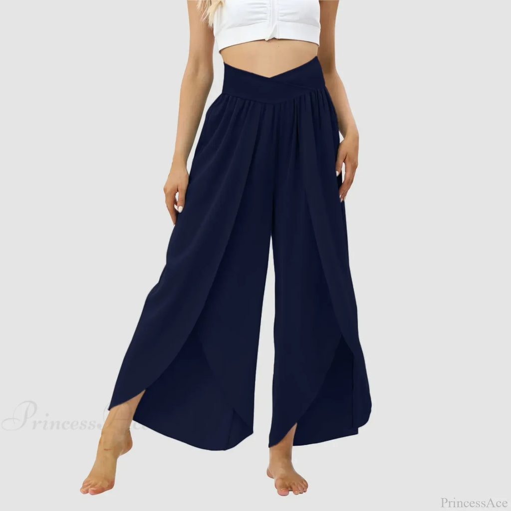 Tulle Ruffled Pleated Summer Pants image 9