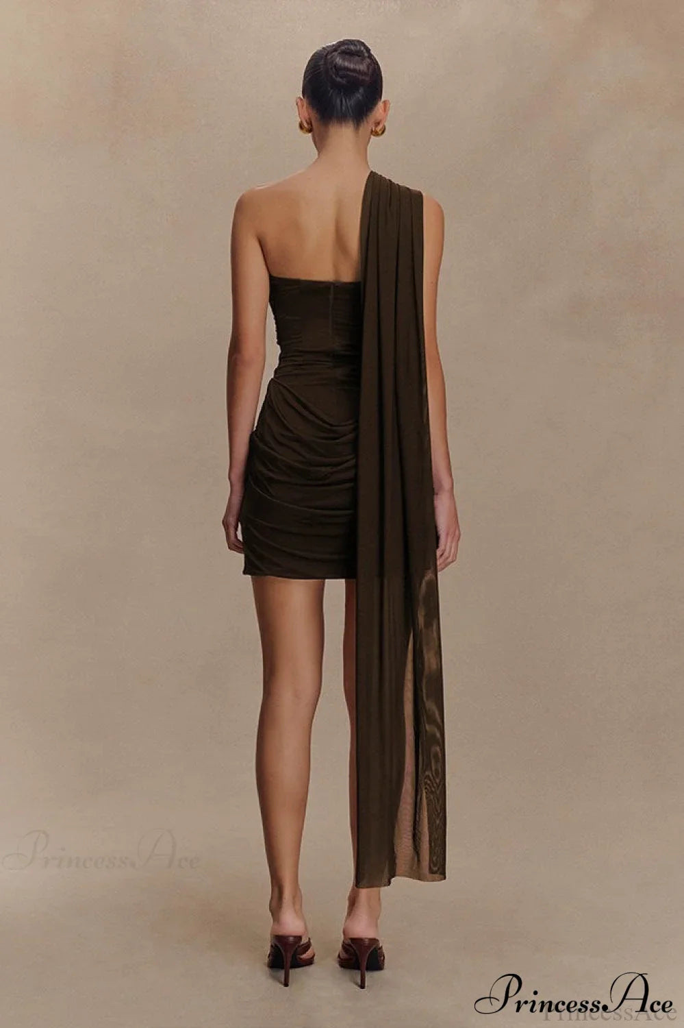 Tulle Sash Strapless Bodycon Party Dress image 8