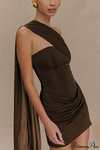 Tulle Sash Strapless Bodycon Party Dress image 5