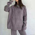 Turtle Collar Zip Sweater image 6