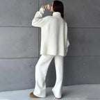 Turtle Collar Zip Sweater image 3