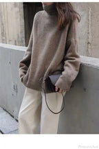 Turtleneck Cashmere Thickened Sweater image 3