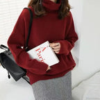 Turtleneck Cashmere Thickened Sweater image 10