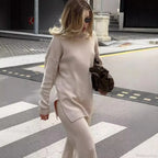 Turtleneck Casual Long-Sleeved Knitted Sweater image 9