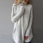 Turtleneck Loose Basic Sweater image 1