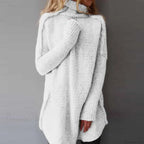 Turtleneck Loose Basic Sweater image 3