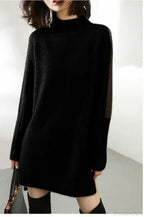 Turtleneck Wool Knit Warm Sweater image 6