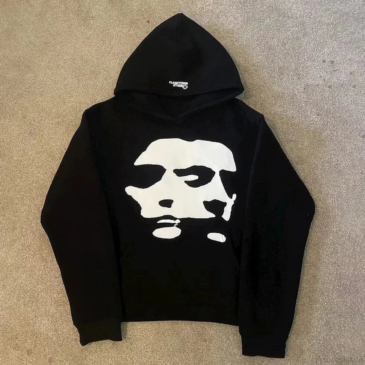 Two-Face Graphic Oversized Hoodie image 2