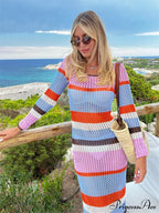V Neck Bodycon Maxi Dress image 3