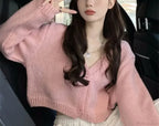 V-Neck Casual Fashion Long Sleeve Cardigan image 1