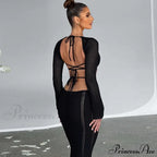 V Neck Knitted Maxi Dress image 6