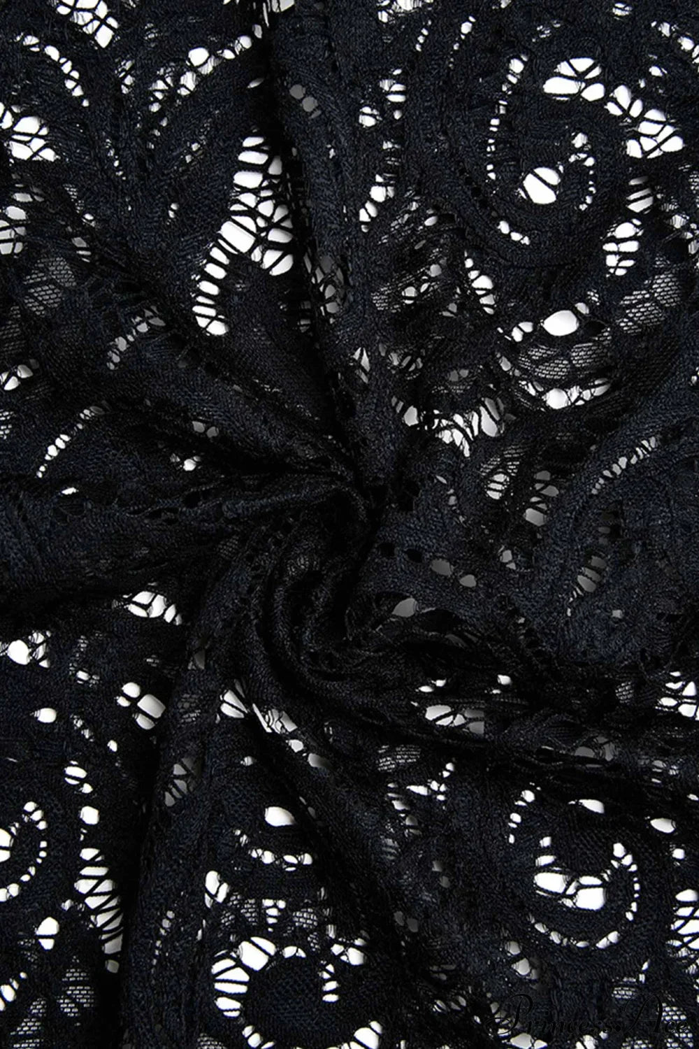 V Neck Lace Flare Sleeve Dress image 15