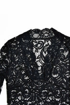 V Neck Lace Flare Sleeve Dress image 12