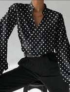 V-NECK SHIRT - TIARA image 8